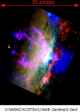 NGC3079 HST + X-rays